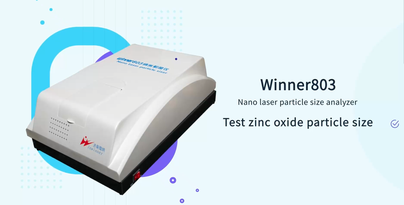 Aplica&ccedil;&atilde;o do analisador de tamanho de part&iacute;culas a laser nano em &oacute;xido de zinco