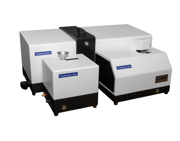 Analisador inteligente de tamanho de part&iacute;culas a laser &uacute;mido e seco Winner-2308A