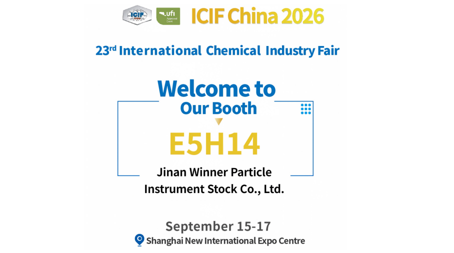 Vencedor Jinan no ICIF China 2026: Solu&ccedil;&otilde;es de An&aacute;lise de Tamanho de Part&iacute;culas para P&oacute;s Qu&iacute;micos